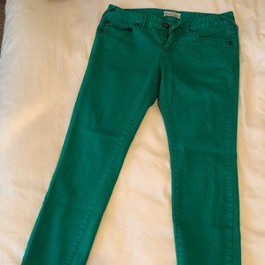 Free People Green Jeans